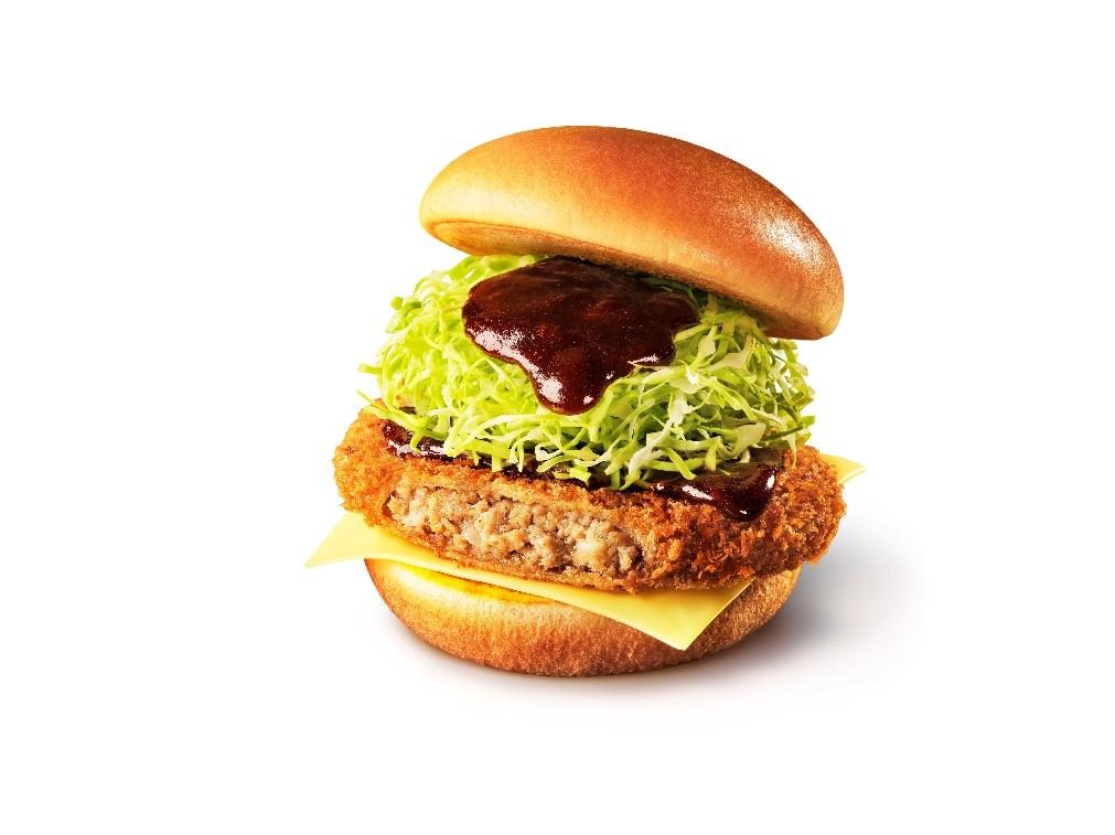 モスバーガーメンチカツチーズバーガーデミグラスソースの商品写真