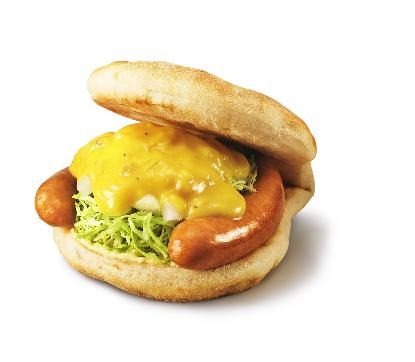 モスバーガー黄金チーズソースのフォカッチャの商品写真