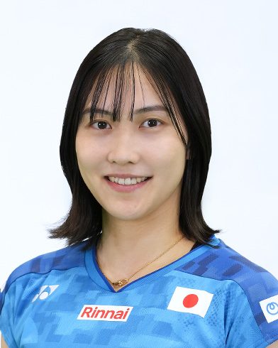女子ダブルス日本代表 中西貴映選手