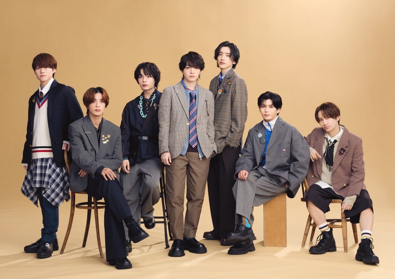 なにわ男子 メンバー集合写真 Moonlit