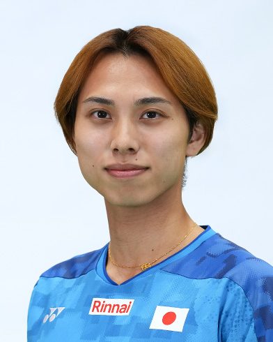 男子シングルス日本代表 奈良岡功大選手