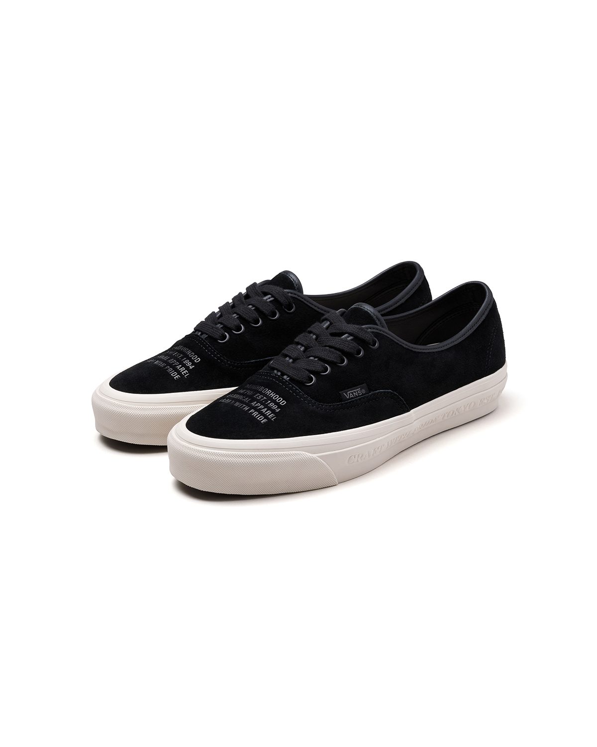 NEIGHBORHOOD×OTW by Vans AUTHENTIC ブラック×ナチュラル(日本限定)
