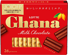 ロッテ ガーナミルクチョコレート エクセレント