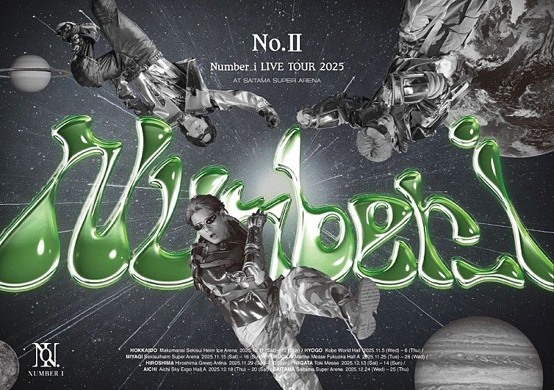 Number_i LIVE TOUR 2025 No.IIのアートワーク