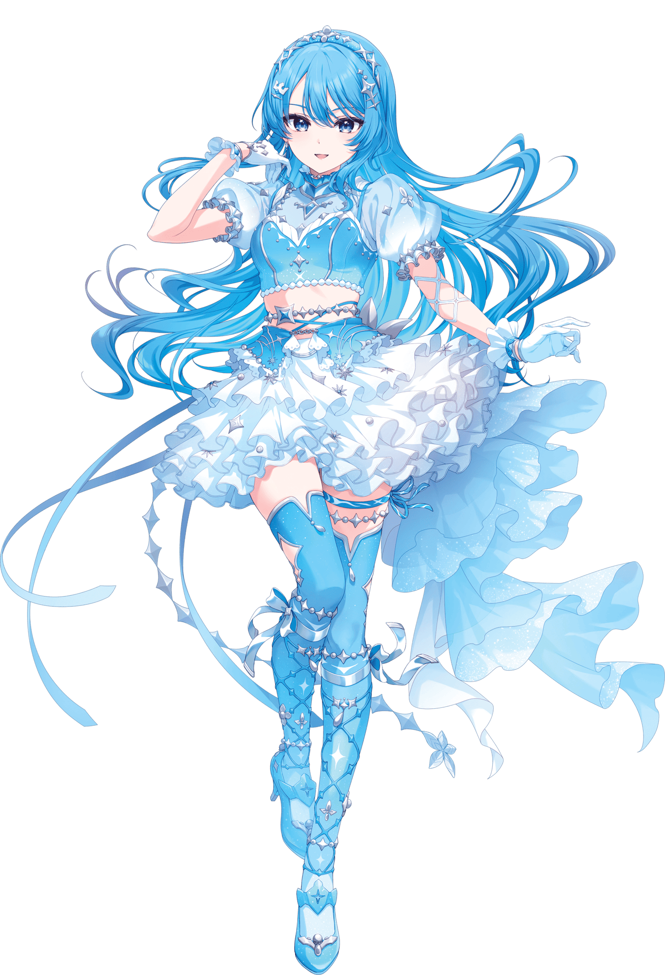 星街すいせい Once Upon a Stellar ツアービジュアル衣装イラスト