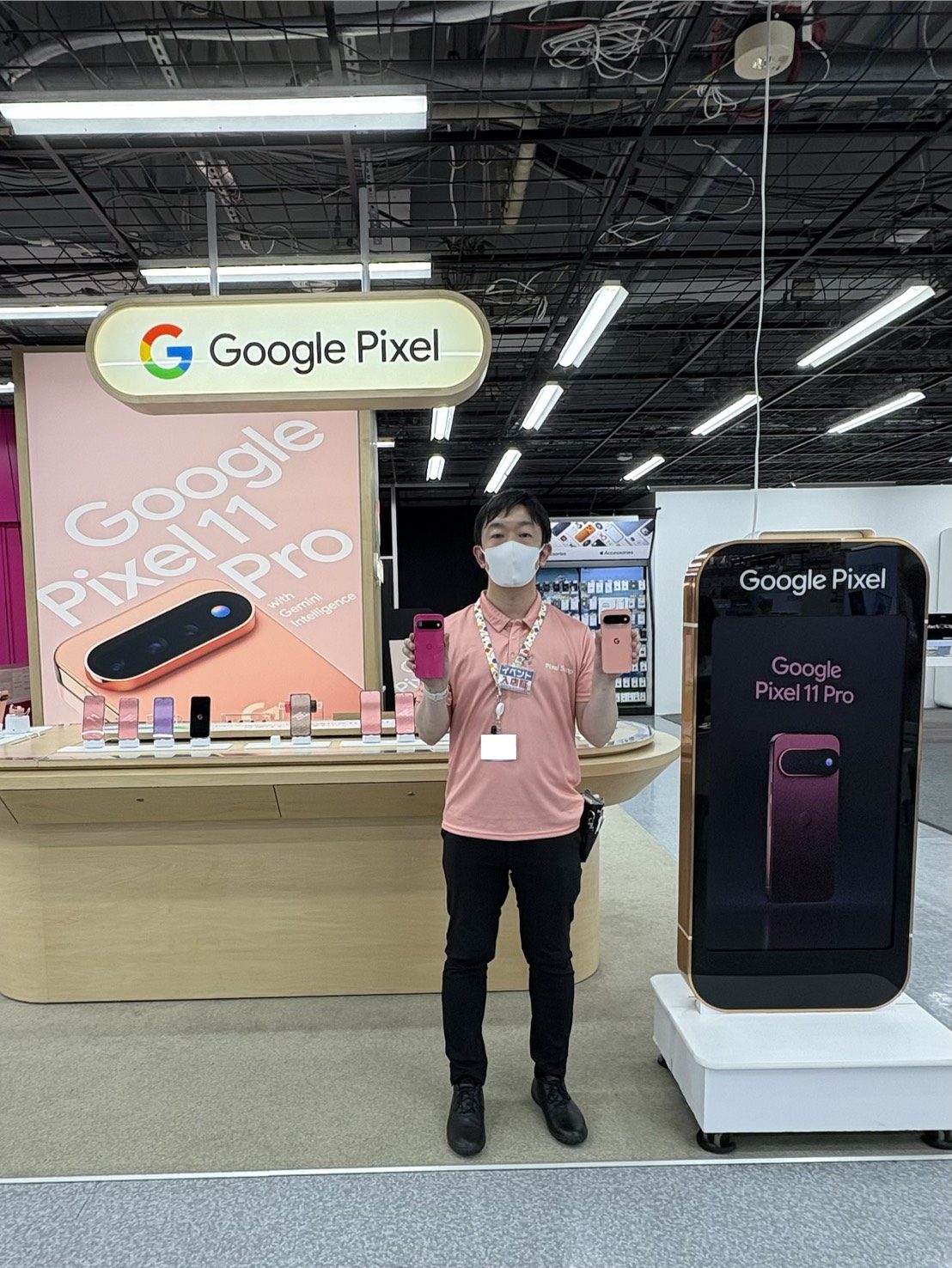 ヨドバシカメラ吉祥寺店のGoogle Pixel売場と店員