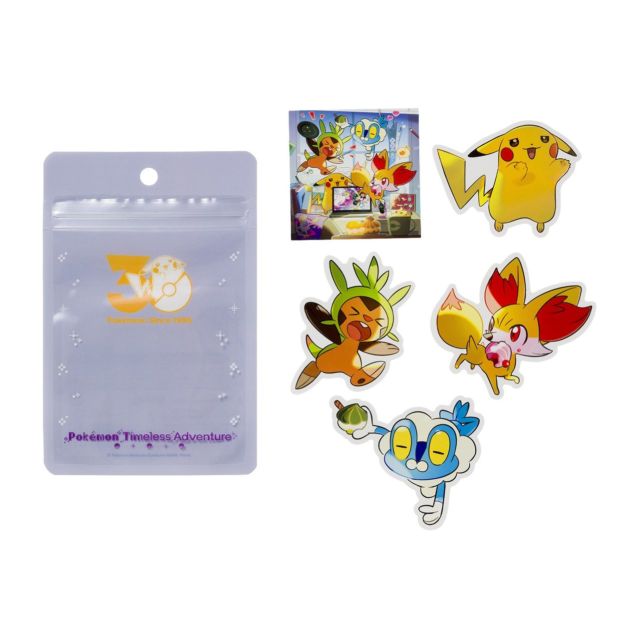 Pokémon Timeless Adventure ステッカーセット 770円