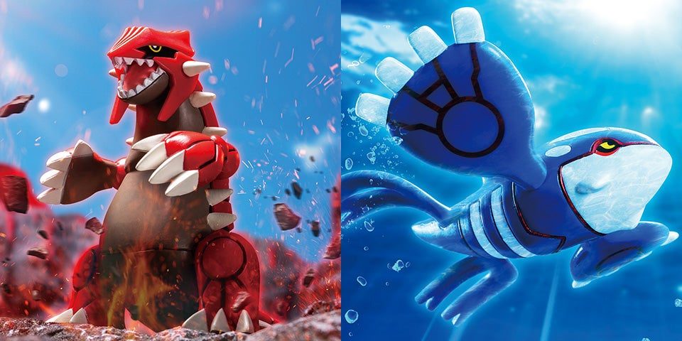 ポケモン30周年記念モンコレ ホウエン地方 伝説セット グラードン・カイオーガ