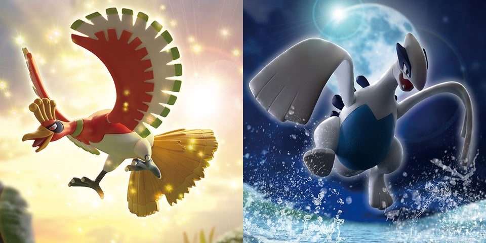 ポケモン30周年記念モンコレ ジョウト地方 伝説セット ホウオウ・ルギア