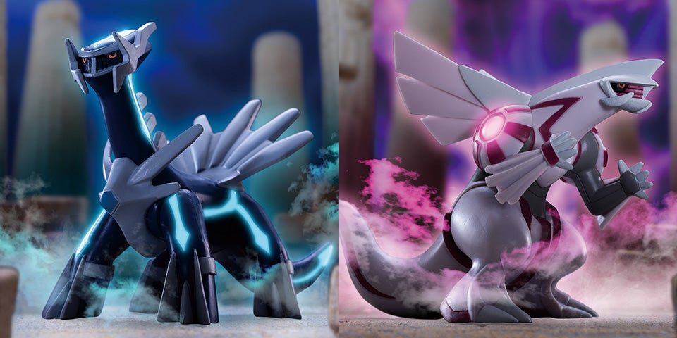 ポケモン30周年記念モンコレ シンオウ地方 伝説セット ディアルガ・パルキア