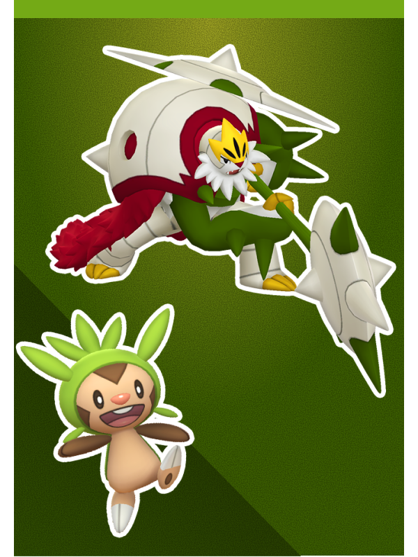 ハリマロンとメガブリガロン ポケモンGOメガフィナーレ