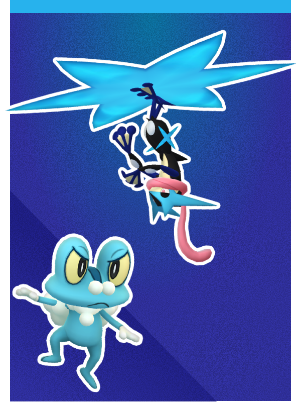ケロマツとメガゲッコウガ ポケモンGOメガフィナーレ