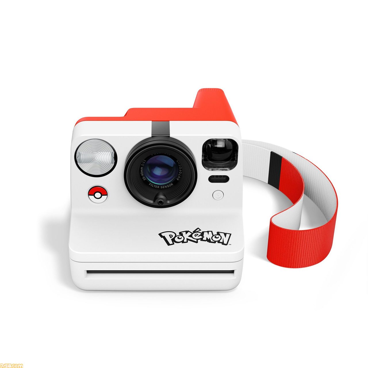 ポラロイド×ポケモン モンスターボールデザインのインスタントカメラ Polaroid Now Generation 3