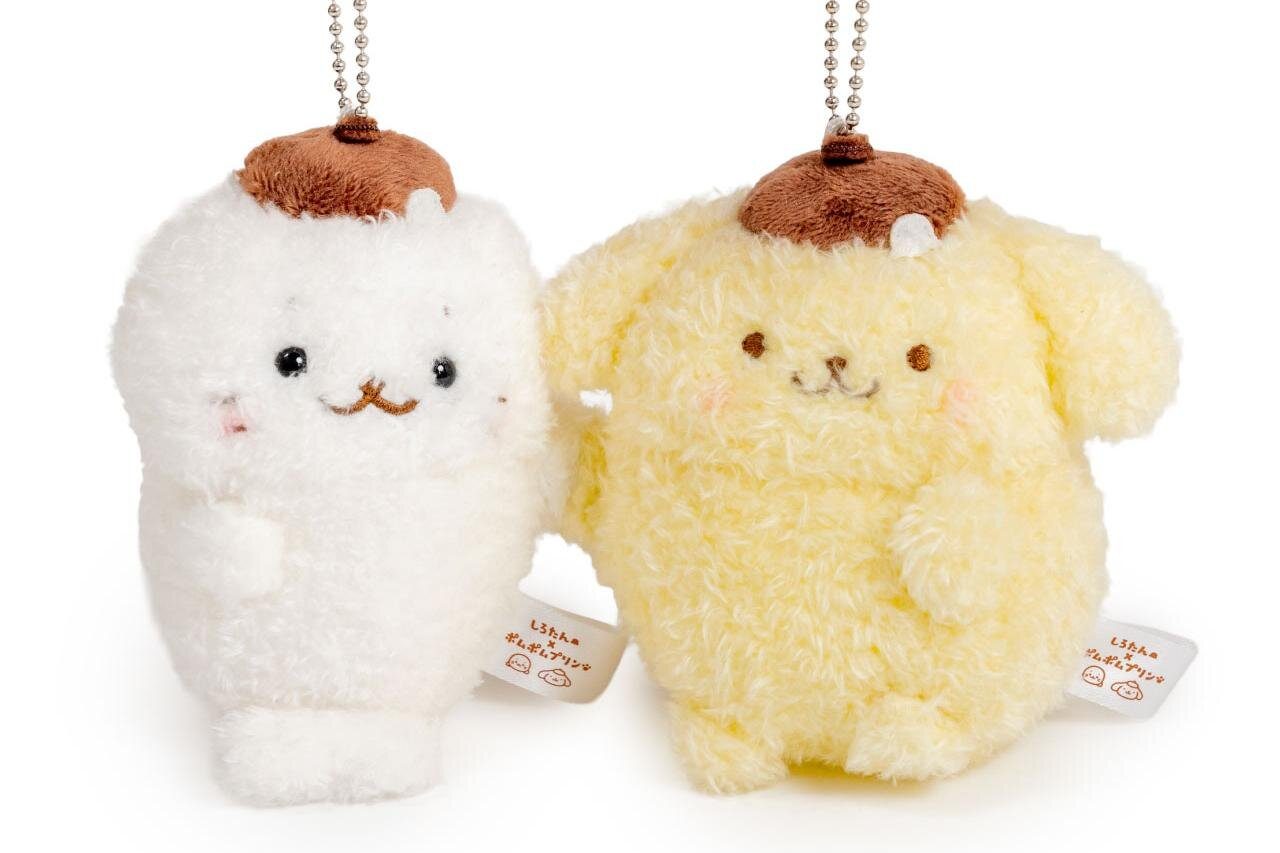 ポムポムプリン×しろたん ペアキーホルダー 4,600円