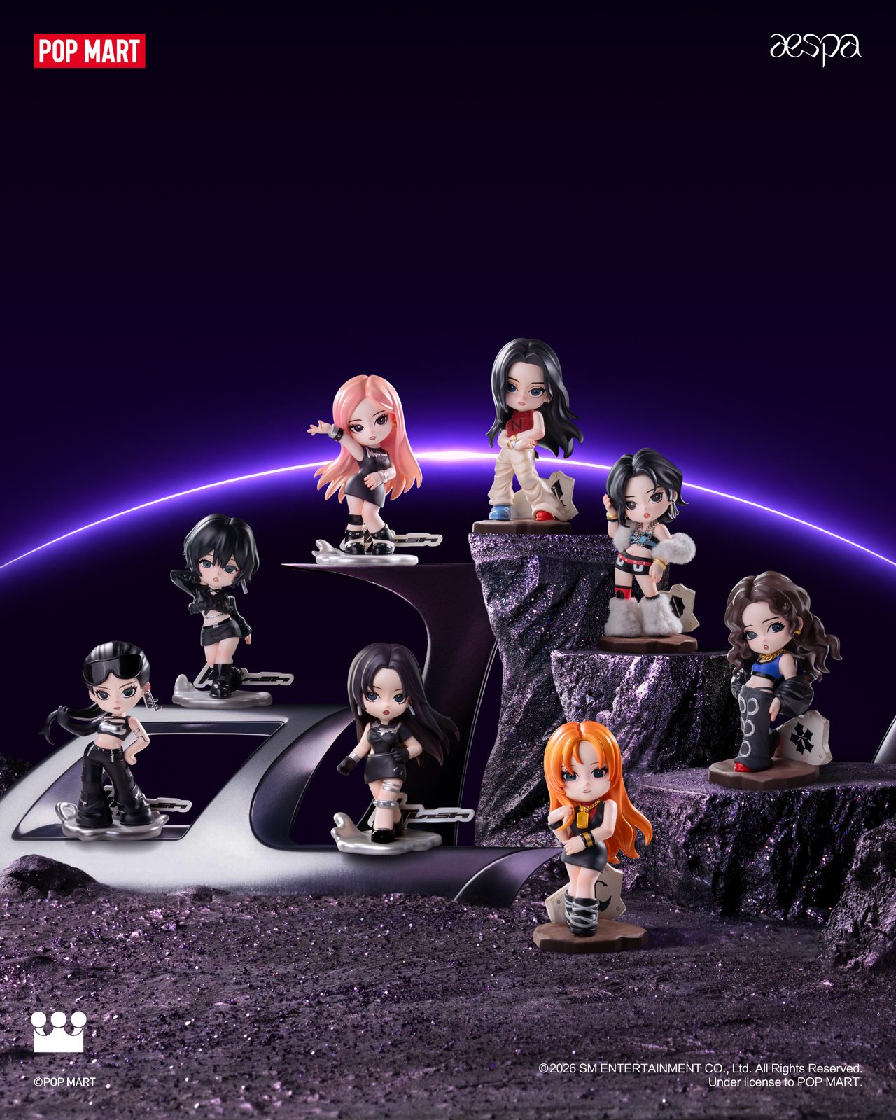 POP MART×aespa新作フィギュア｜8月21日発売どこで買える