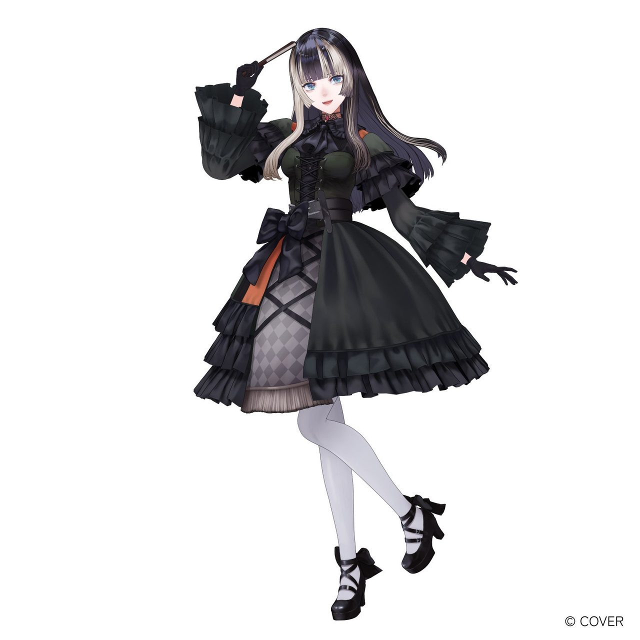 儒烏風亭らでん キャラクターイラスト