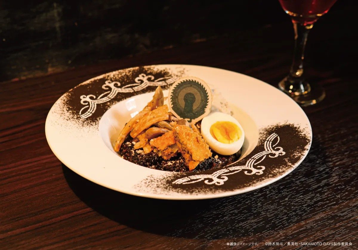 大佛の可憐な鋸黒カレーリゾット