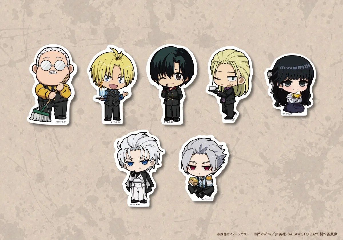 トレーディングミニキャラアクリルスタンド全7種