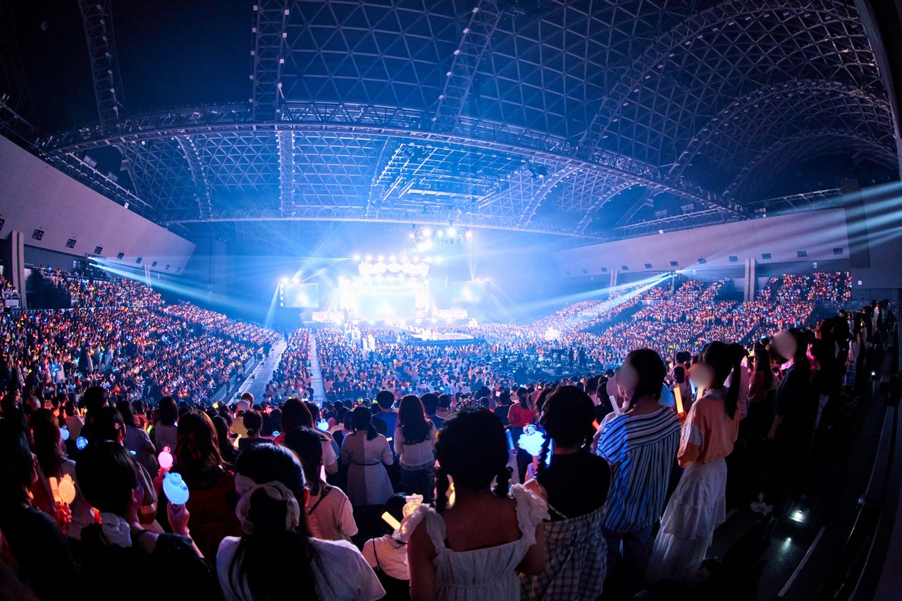 すとぷりアリーナツアー東京公演 国立代々木競技場第一体育館の客席全景