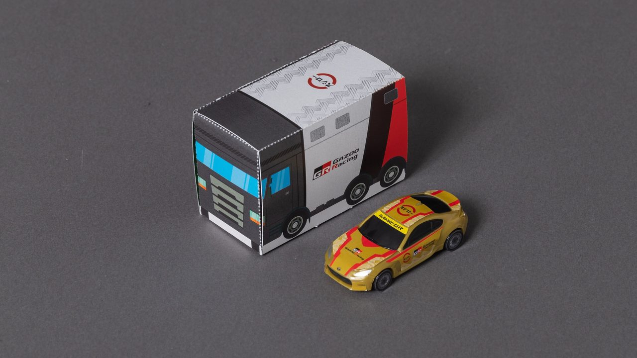 GRコラボ限定BOXとミニカーのセット商品画像 スシローつくローセット