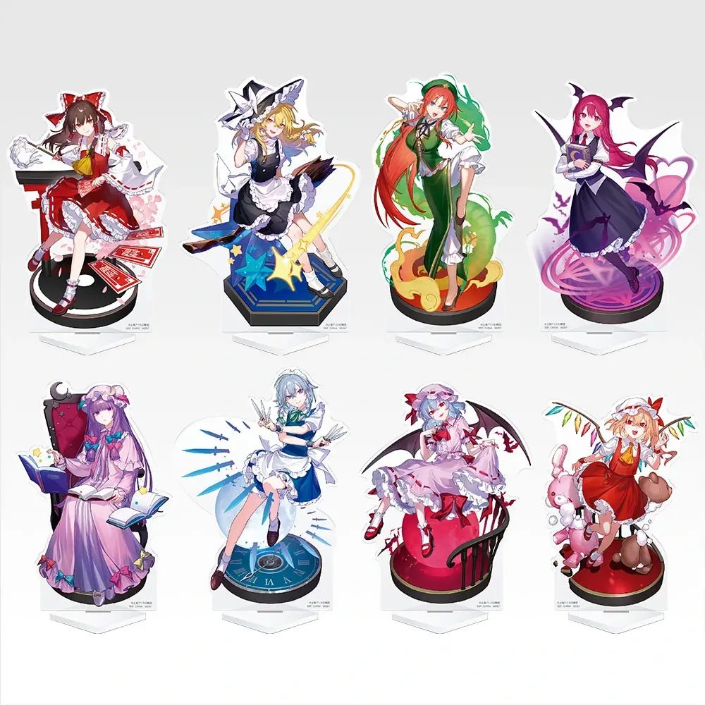 一番くじ東方Project F賞 アクリルスタンド全8種