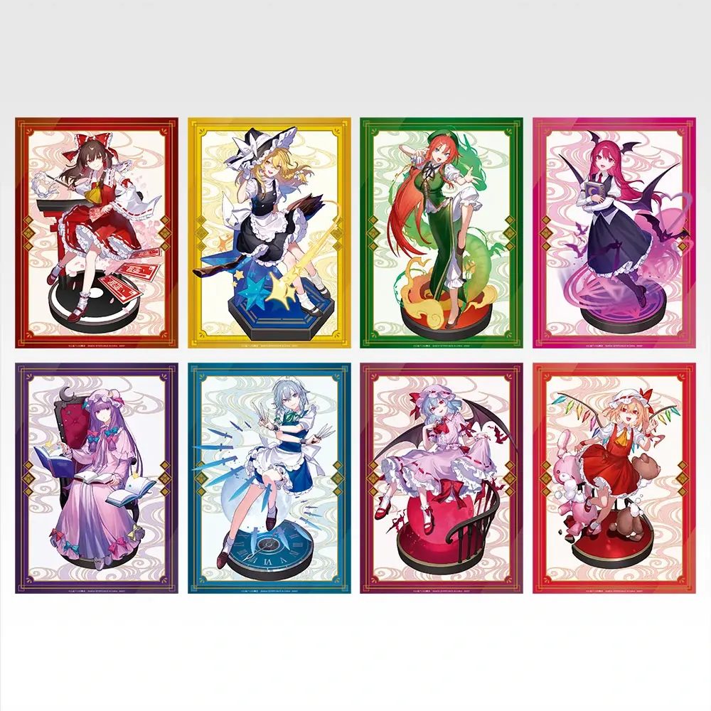 一番くじ東方Project H賞 クリアポスター全8種