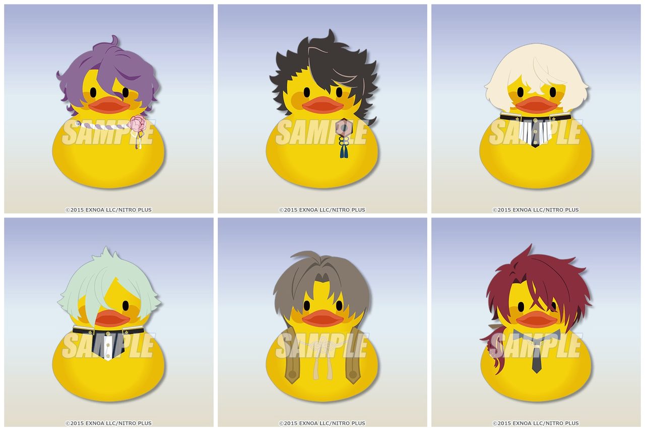 湯浴みコレクションその5 B賞 トウケンダックお風呂ソフビフィギュア全6種