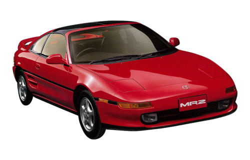トヨタ2代目MR2(SW20型)のクーペボディ