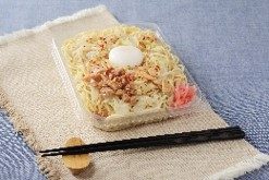 ローソン月見にんにく塩焼そば