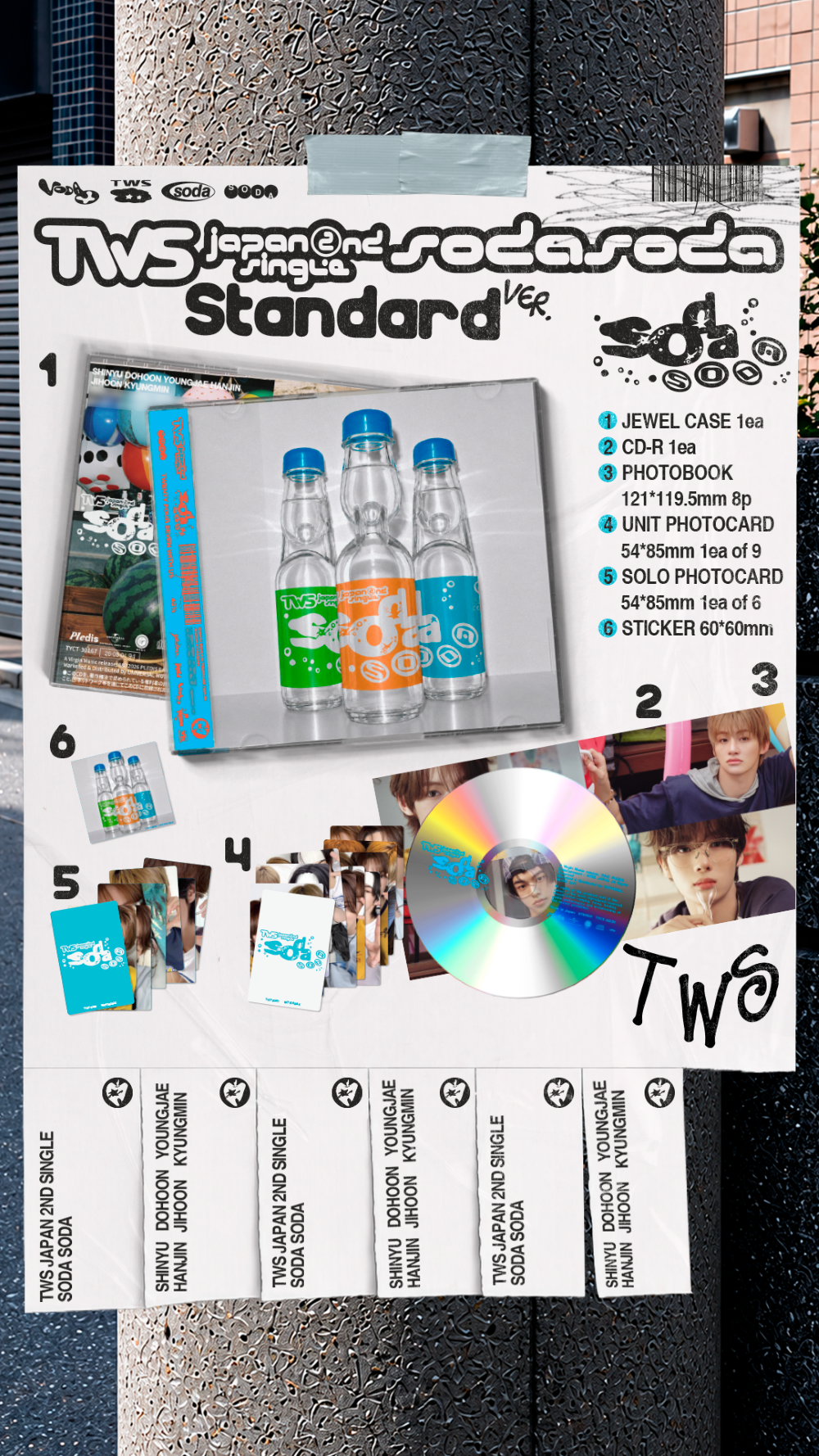 TWS SODA SODA 通常盤 ジャケット