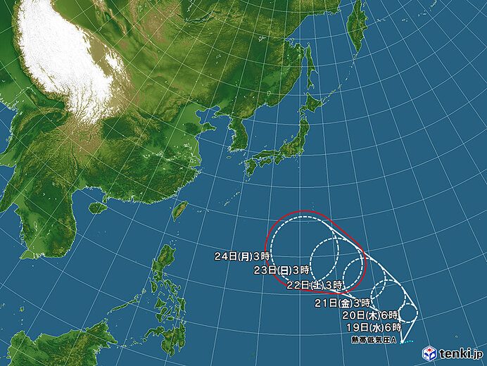 台風18号(ソウデル)沖縄接近はいつ?26日想定と交通影響は