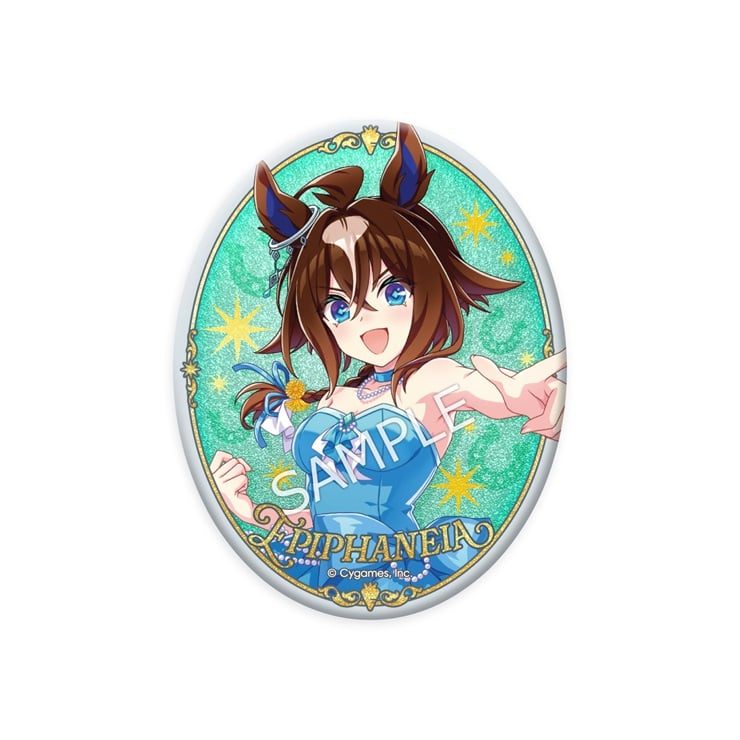 公式グリッター缶バッジ エピファネイア 5.5th Anniversary Ver.