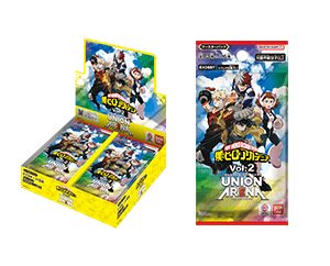 UNION ARENA 僕のヒーローアカデミア ブースターパック Vol.2 パッケージ