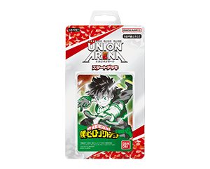UNION ARENA 僕のヒーローアカデミア スタートデッキ パッケージ