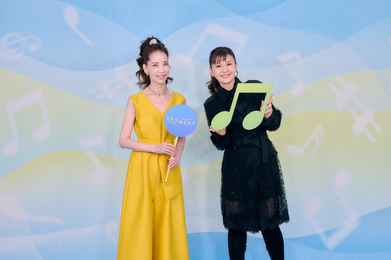 増田惠子（ピンク・レディー）と南野陽子（写真提供：NHK）