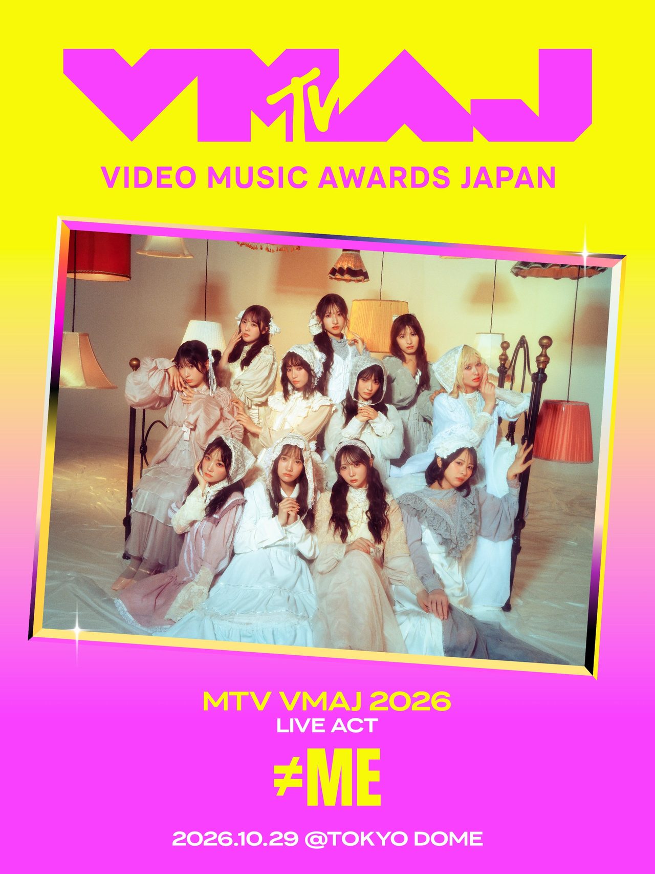 ≠ME MTV VMAJ2026出演