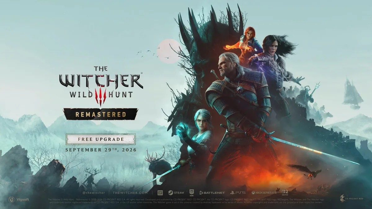 ウィッチャー3リマスター9月29日発売｜無料アップグレードと対応機種