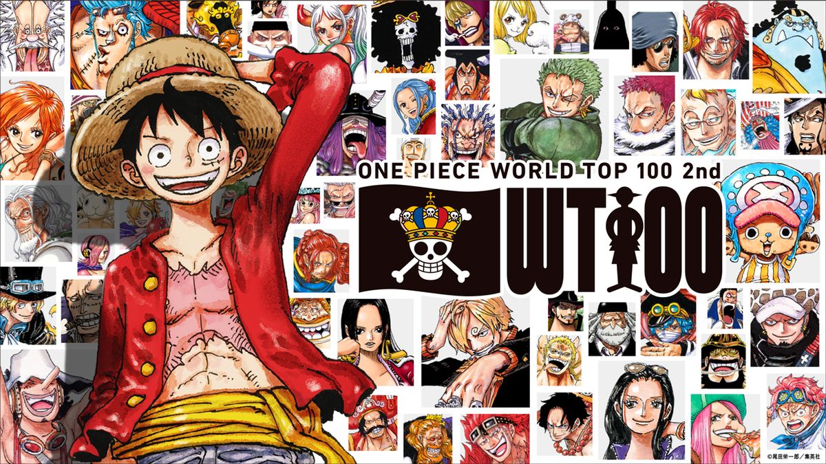 ONE PIECE WORLD TOP 100 2nd WT100 告知バナー