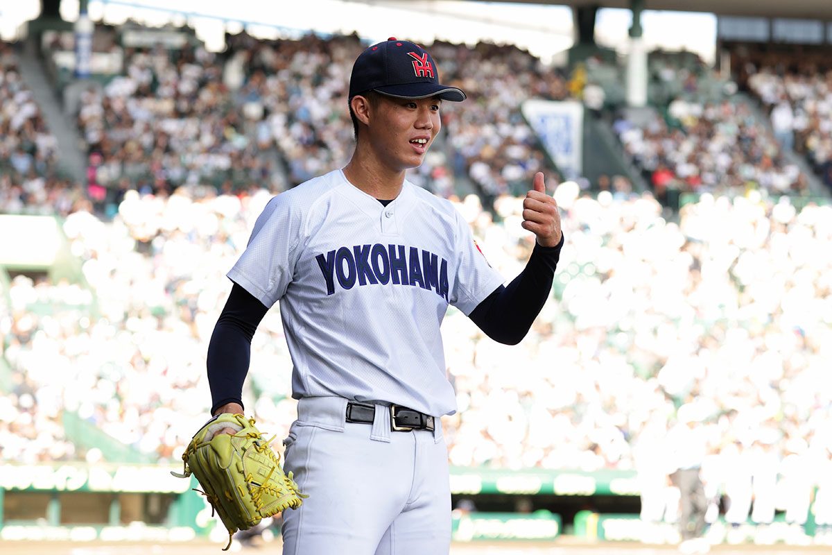 甲子園8月14日結果｜横浜10-1快勝で織田翔希最速156キロ