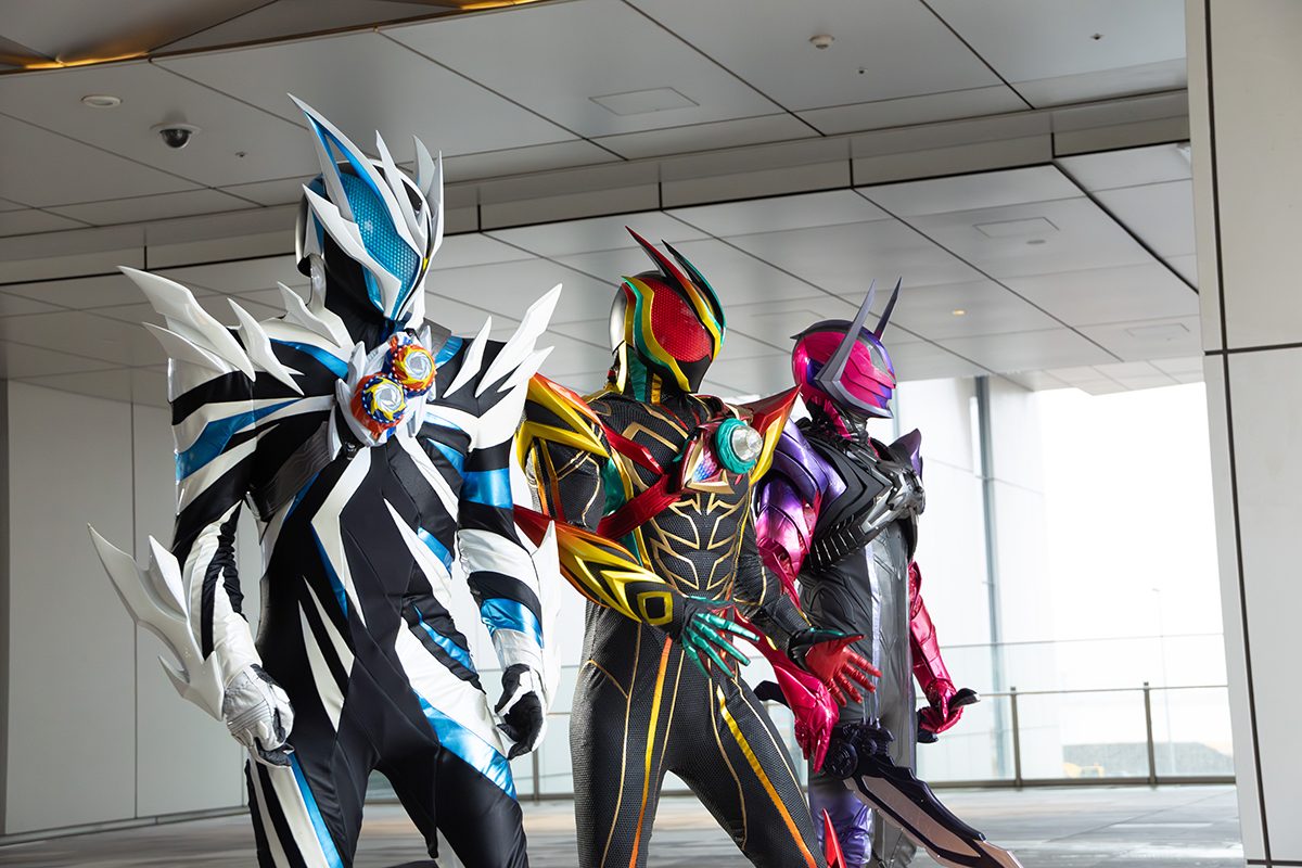 仮面ライダーゼッツ 変身後の3ライダー