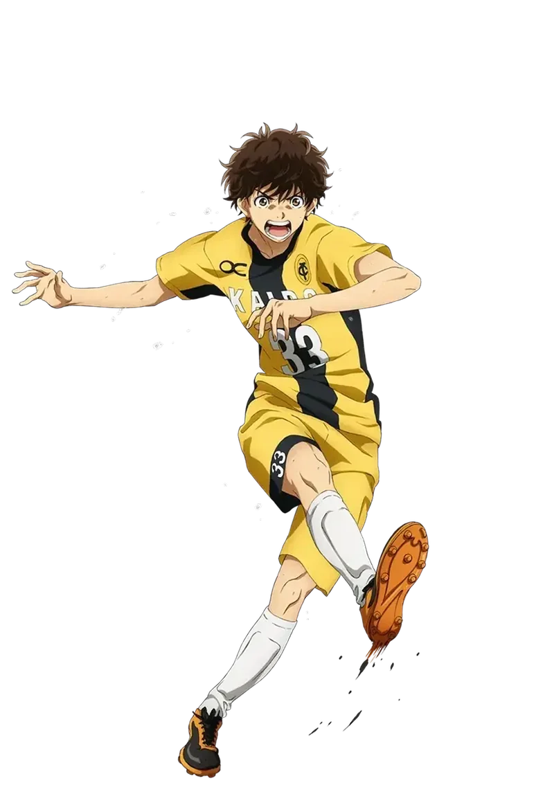 躍動感あふれる青井葦人のアニメ本編カット