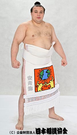 大関安青錦の公式プロフィール写真