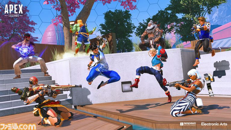 Apex Legends×ストリートファイター6コラボ レジェンドたちのアクション