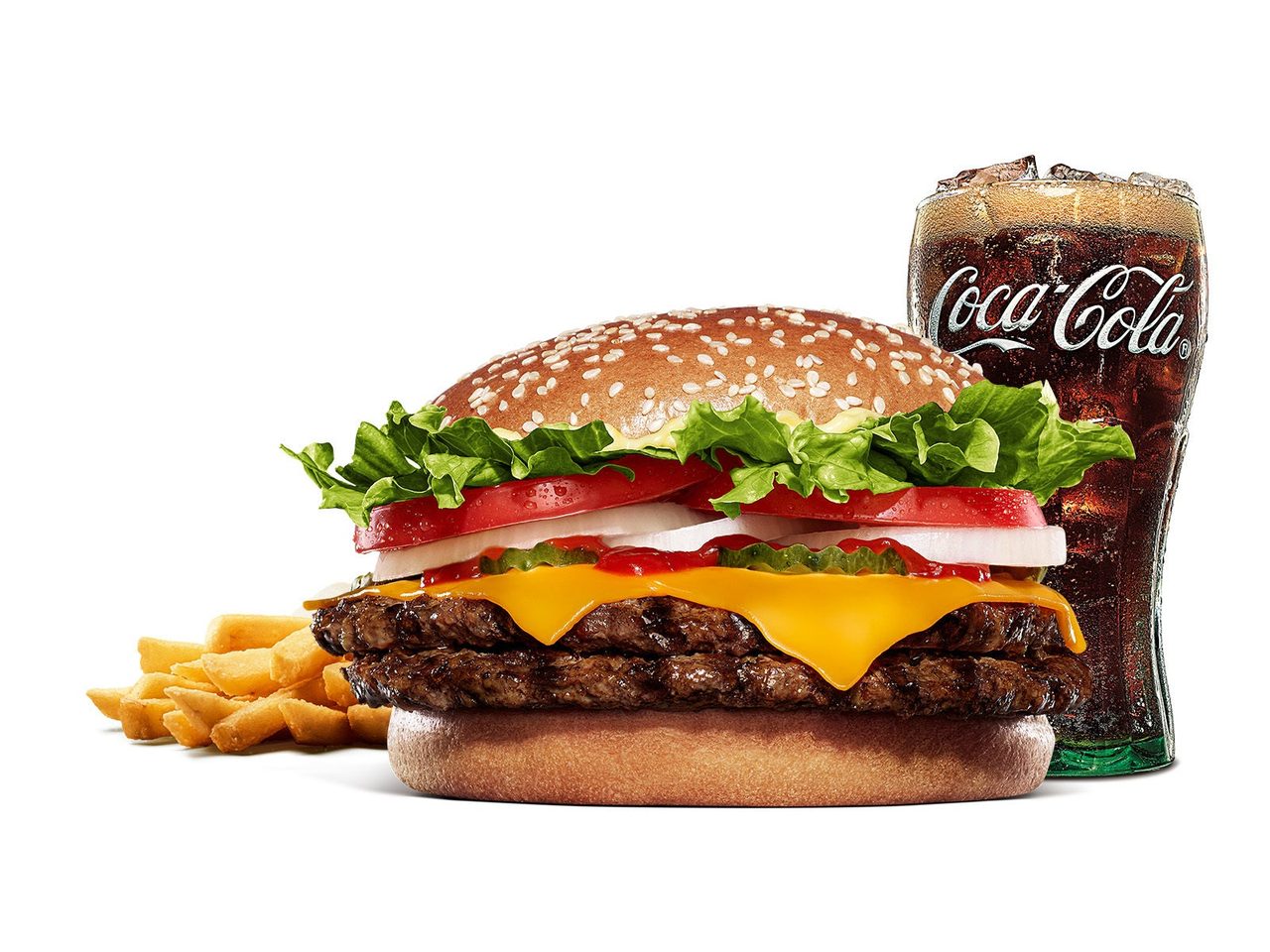 ダブルワッパーチーズセット バーガーキング