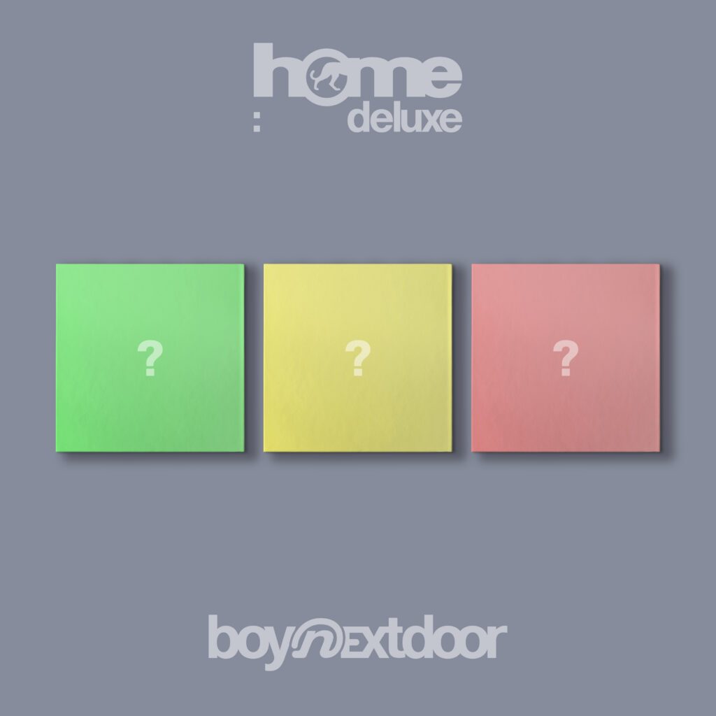 BOYNEXTDOOR HOME DELUXE 3形態(HAZE/OVERDRIVE/SPARK)ジャケット