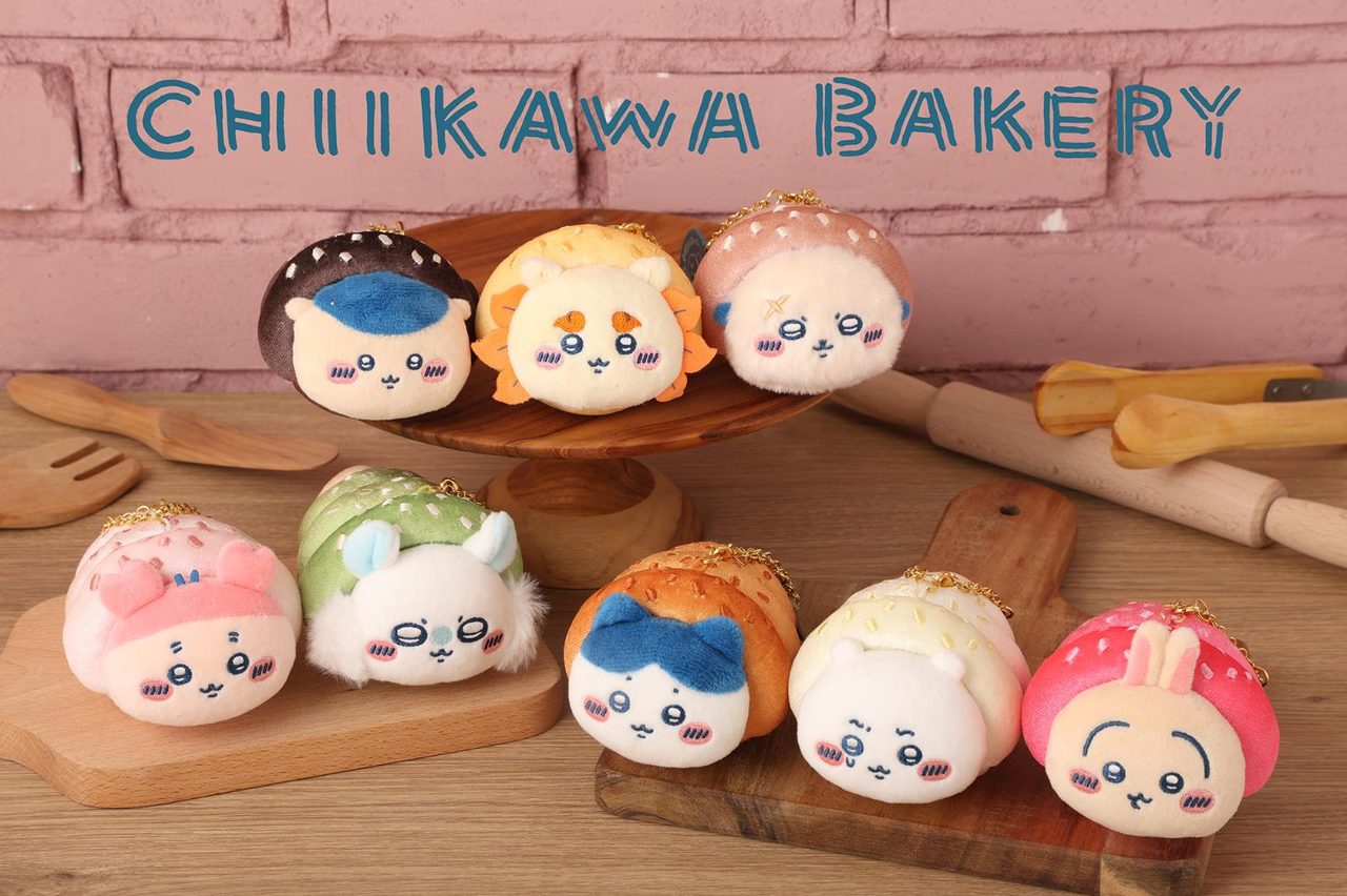 コロネなマスコット全8種 各2,310円(ちいかわ・ハチワレ・うさぎ・くりまんじゅう・シーサー・モモンガ・古本屋・ラッコ)
