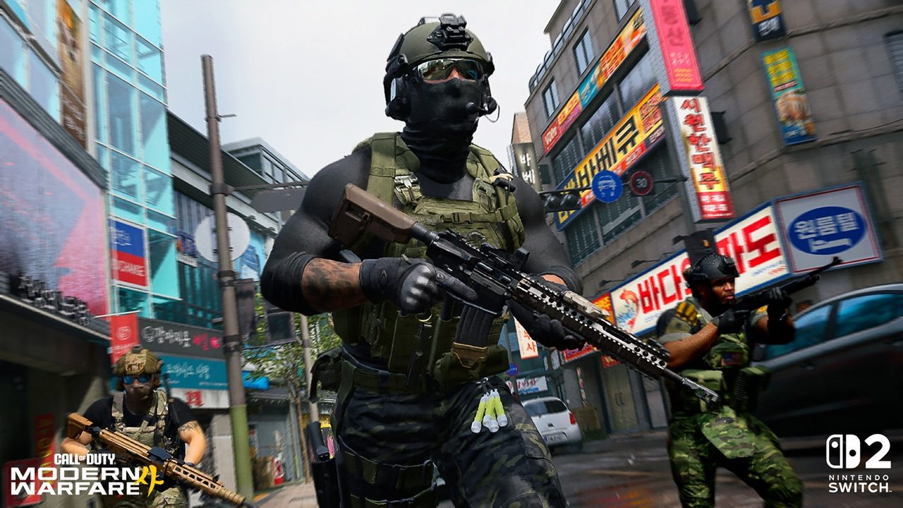 CoD Modern Warfare 4 Switch2版 ベータプレイ画面