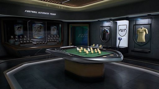 Ultimate Team(FUT)のハブ画面