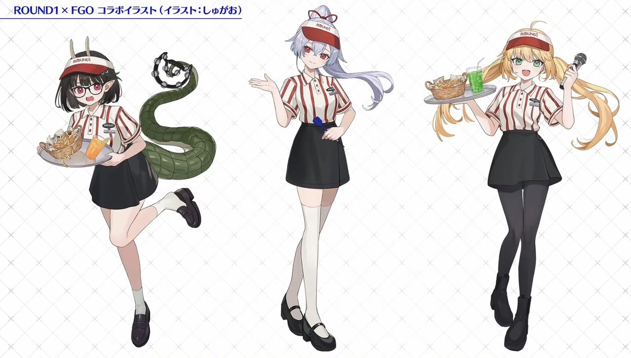 FGO×ラウンドワン 描き下ろしイラスト2