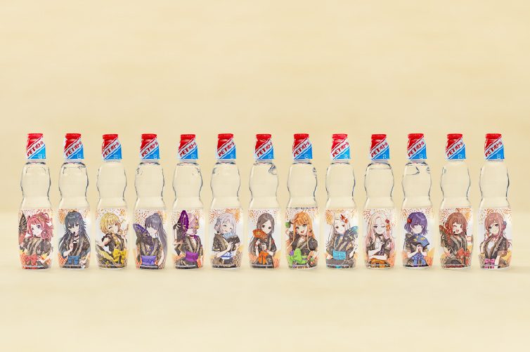 学マス祭の湯コラボ 初星学園の購買風ラムネ 全13種 800円